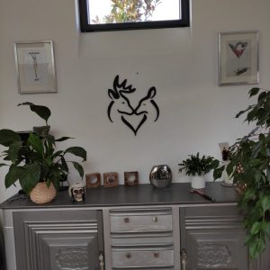 cadeau deco - biche cerf origami